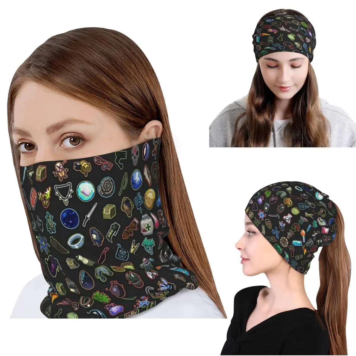 Knit Beanie Hat Warm - Risk Of Rain 2 Items Bandana