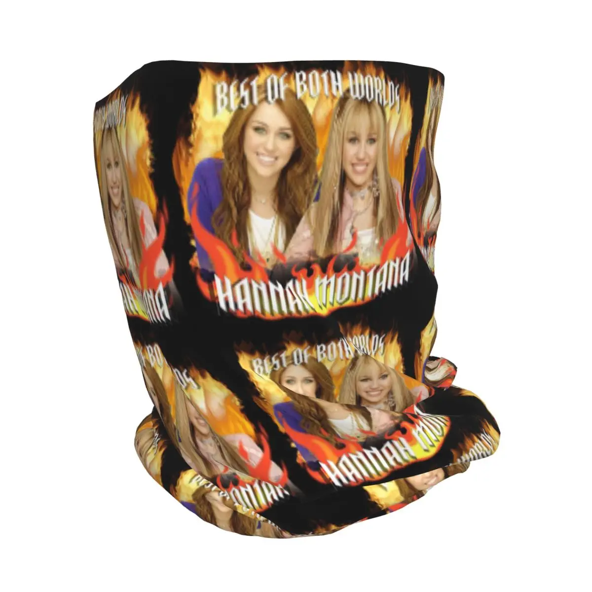 Hannah Montana Collage Bandana - Knit Beanie Hat Warm ulasan dan harga