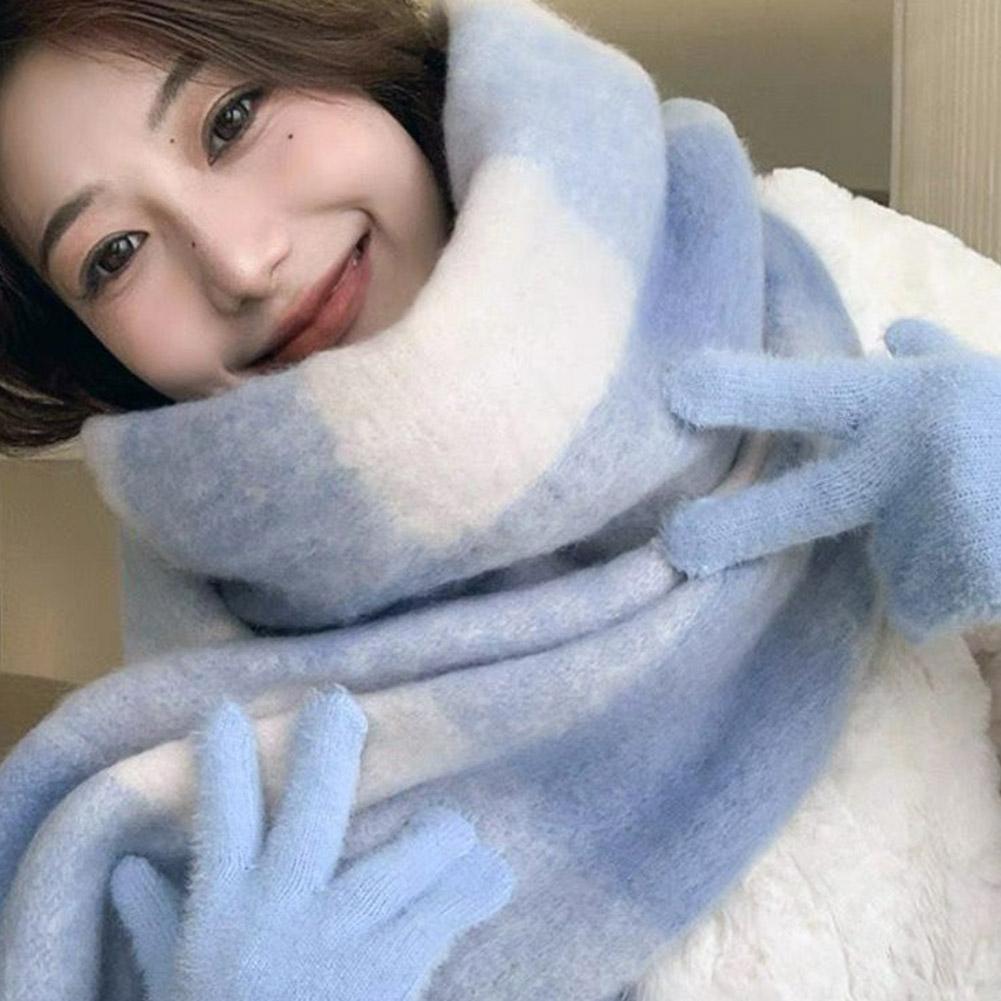 Stylish Simple Korean Inspired - Wool Scarf Men ulasan dan harga