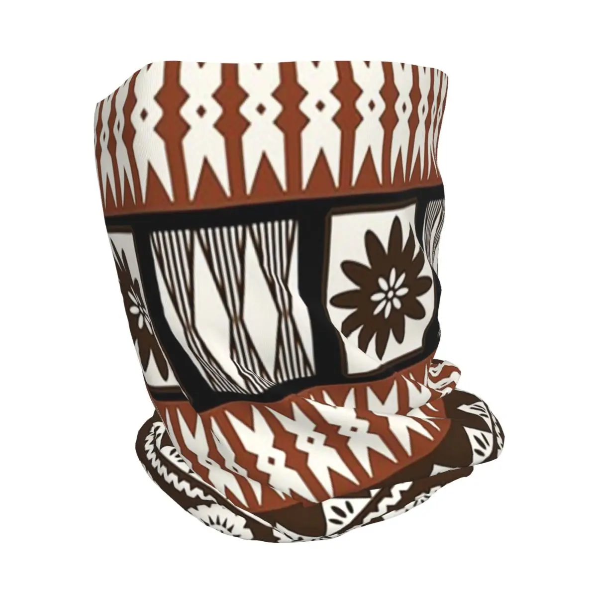 Fijian Masi - Tapa Bandana Nec - Knit Beanie Hat Warm ulasan dan harga