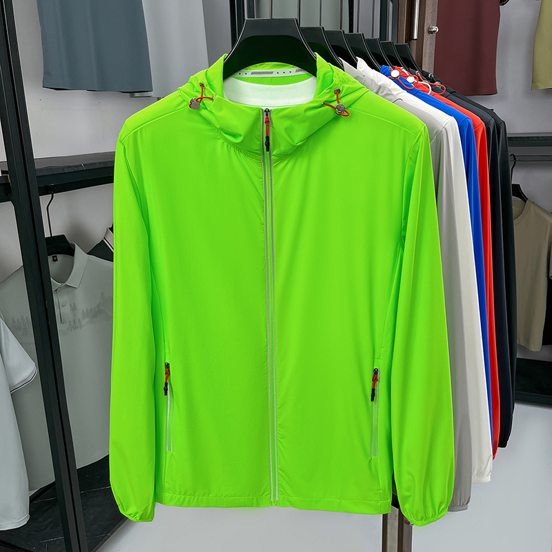 Ice Silk Sunscreen Skin Clothi - Down Jacket Packable ulasan dan harga