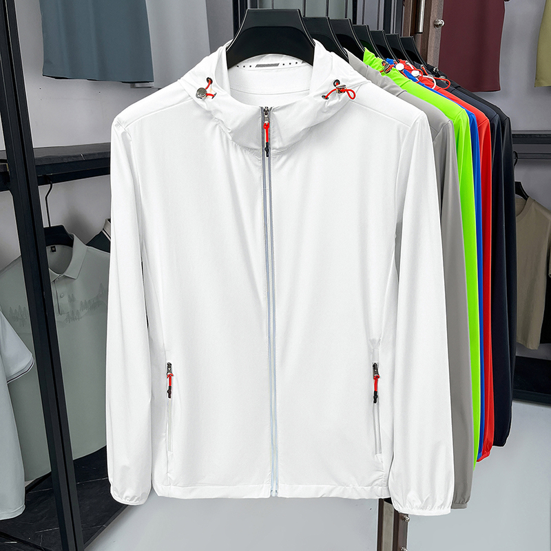 Ice Silk Sunscreen Skin Clothi - Down Jacket Packable ulasan dan harga